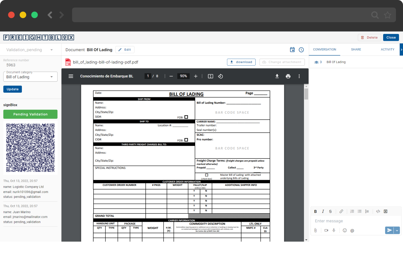 Document Validation